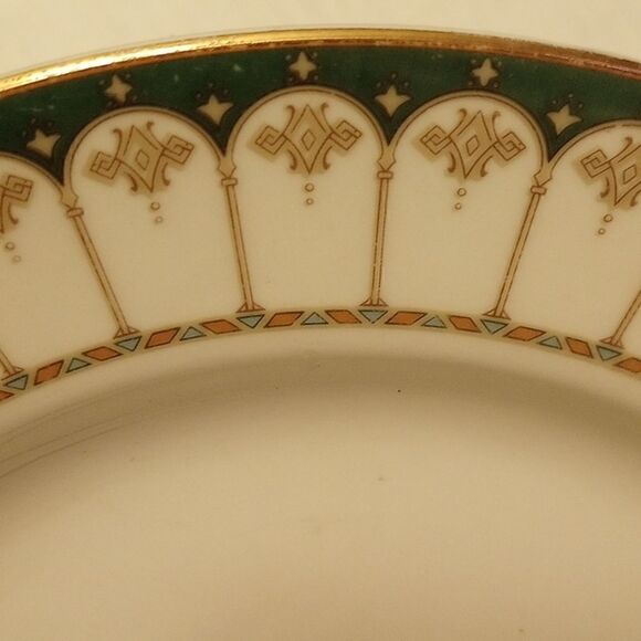 Excel fine china gold trim plate - Picture 3 of 9